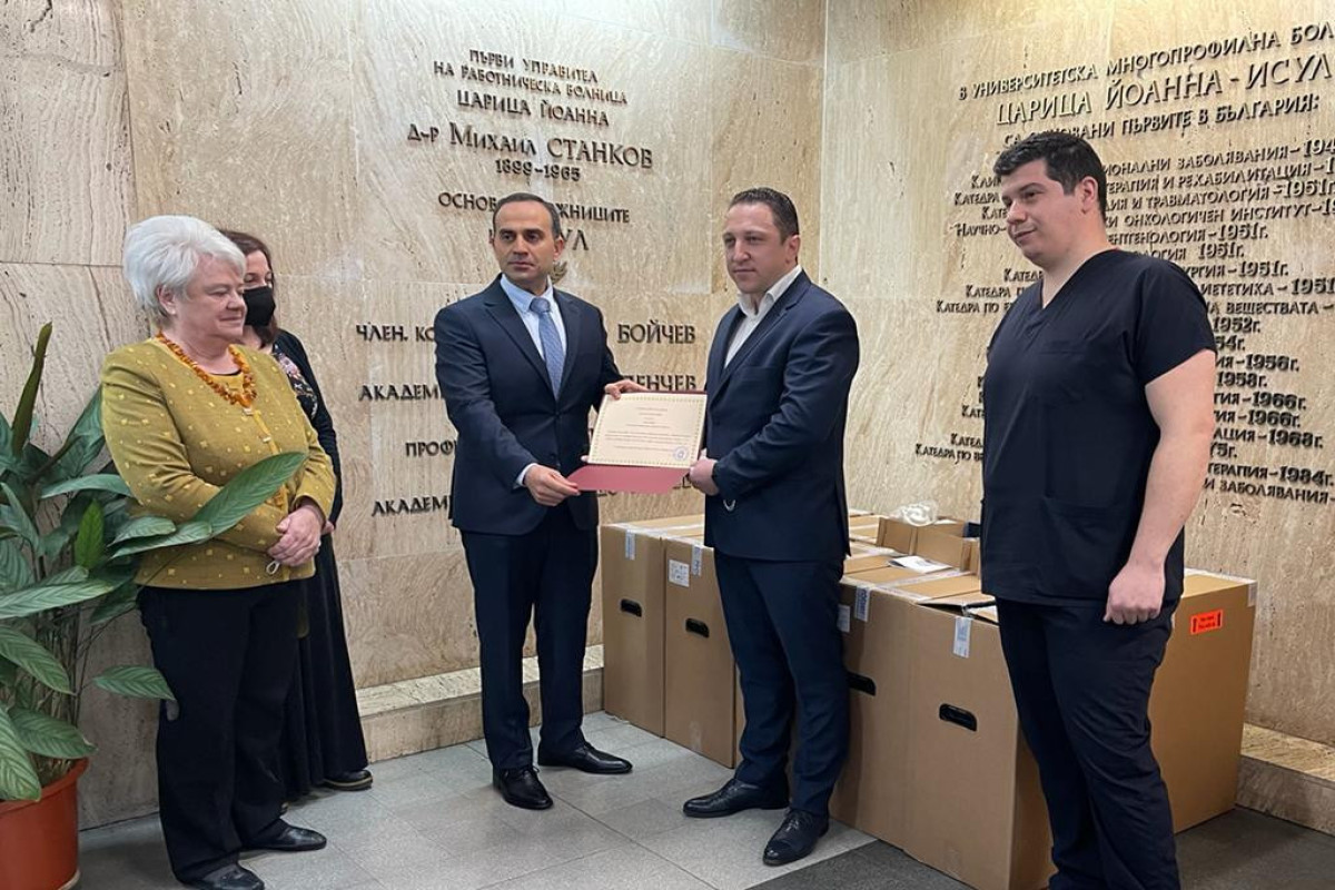 Heydər Əliyev Fondu Bolqarıstanda xeyriyyə aksiyası keçirib