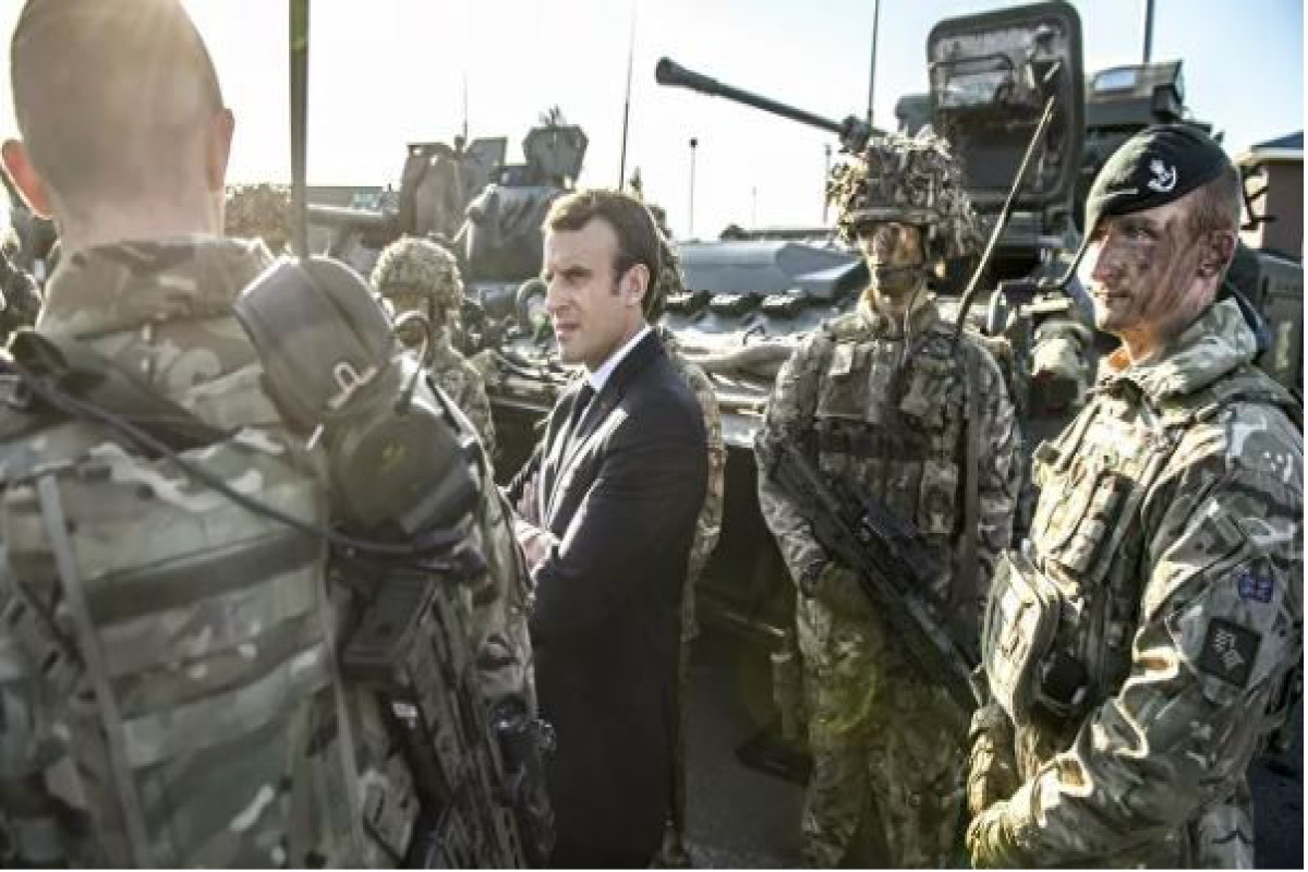 XİN: Fransa öz ordusunu Ukraynaya göndərməyi düşünmür