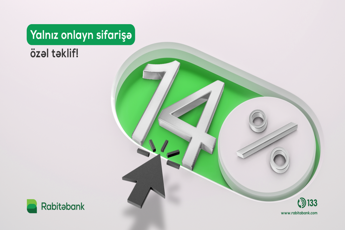 "Rabitəbank" endirimli onlayn kredit kampaniyası keçirir