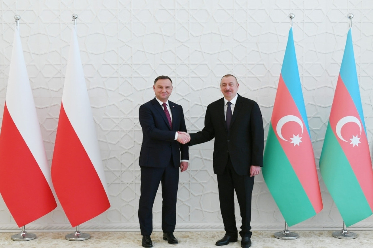 Andjey Duda, Prezident İlham Əliyev