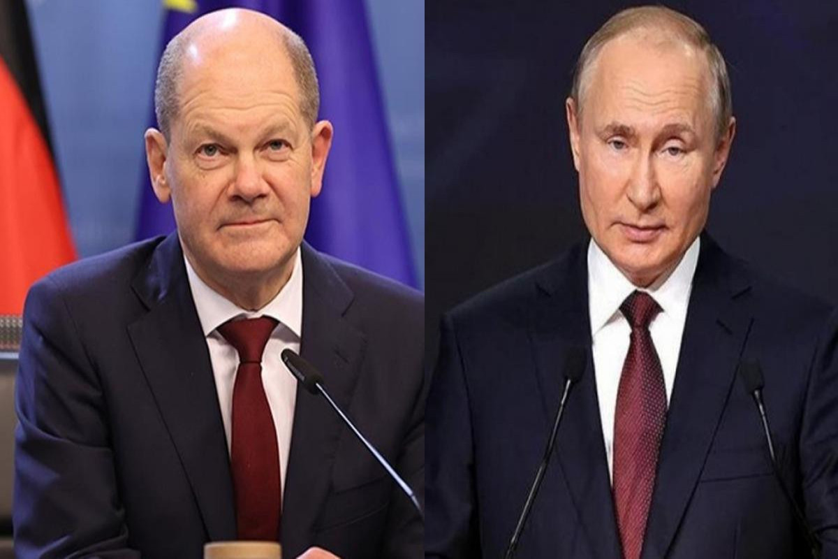 Olaf Şolts, Vladimir Putin