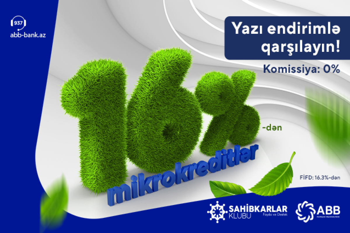 ABB kiçik sahibkarlar üçün kampaniya keçirir
