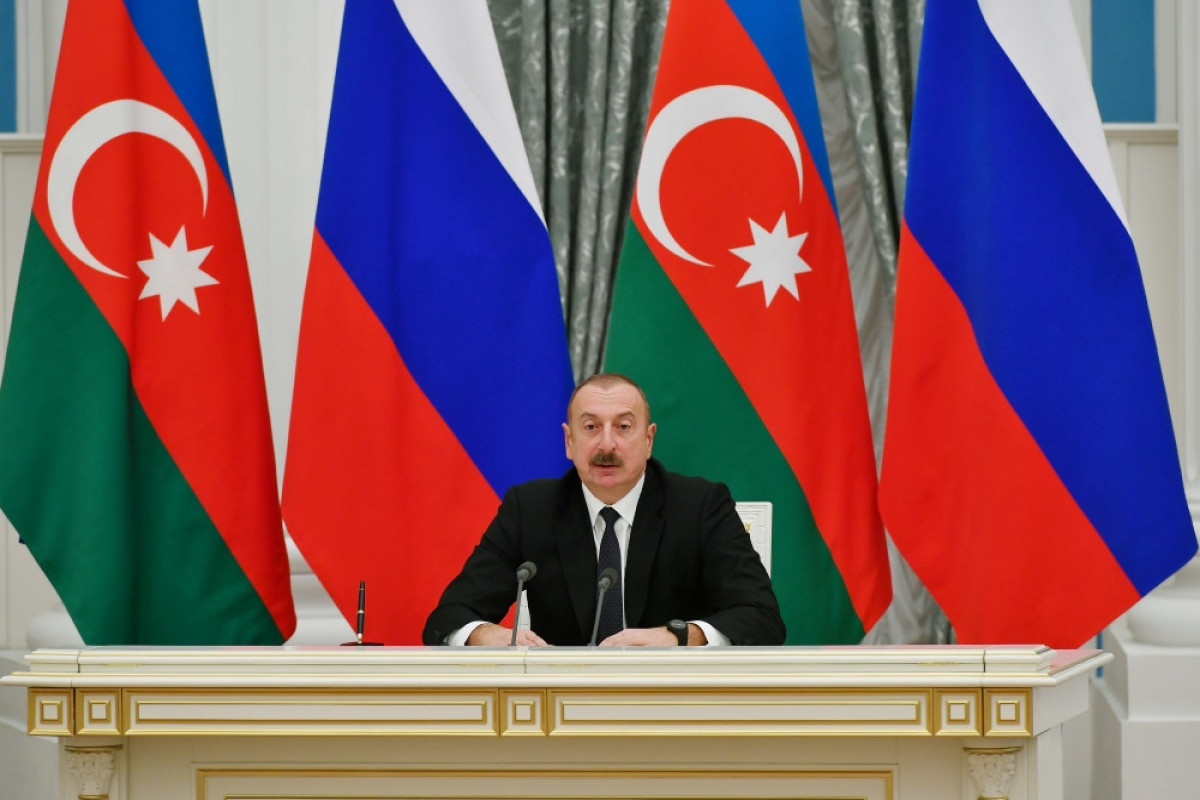 Prezident İlham Əliyev: "Bu Bəyannamə Azərbaycan-Rusiya münasibətlərini müttəfiqlik səviyyəsinə çıxarır"