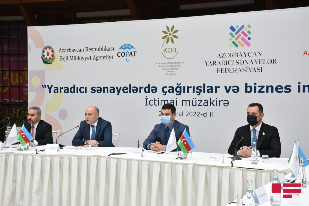Yaradıcı sənayedə biznes imkanları müzakirə edilib - FOTO 