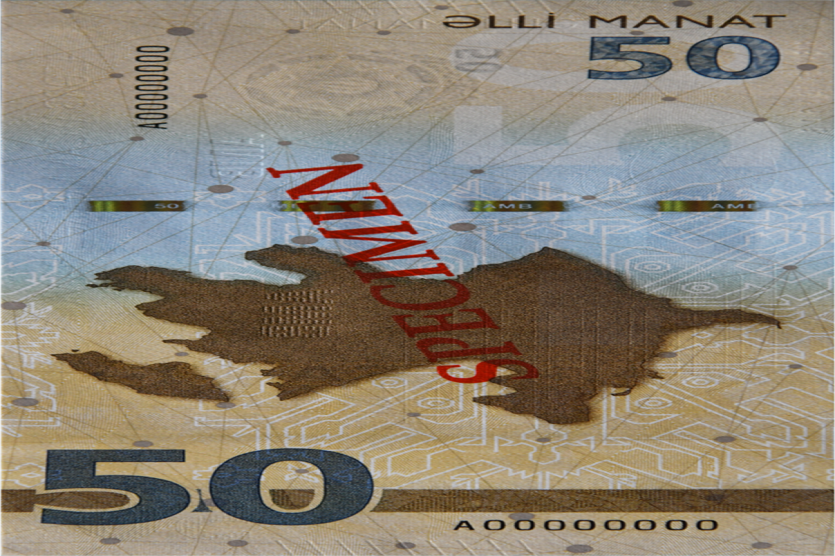 Azərbaycanın 50 manatlıq pul nişanı dünyanın ən yaxşı yeni banknotu seçilib