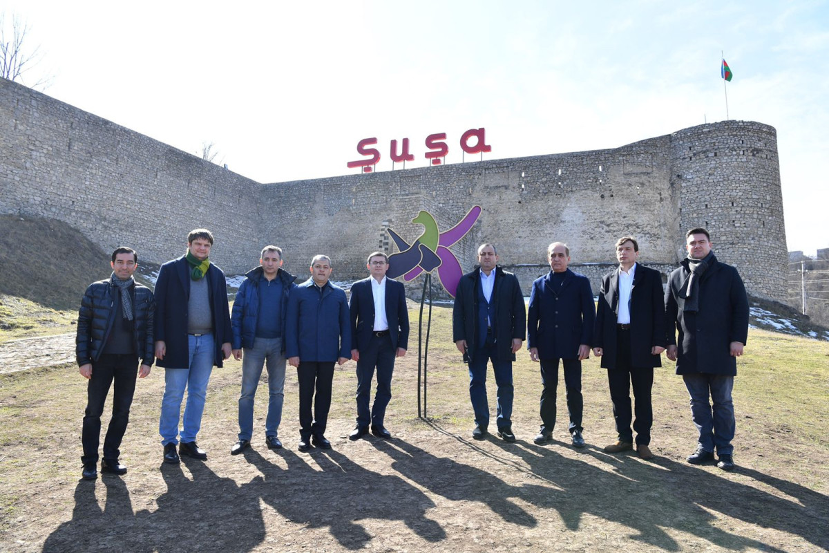 Moldova parlamentinin sədri Füzuli və Şuşaya səfər edib - YENİLƏNİB 