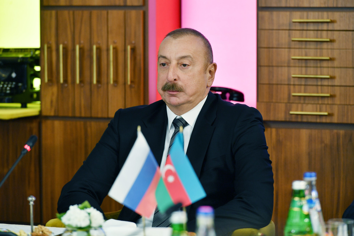 Президент Ильхам Алиев встретился в ТАСС с руководителями ведущих российских СМИ-ОБНОВЛЕНО-ФОТО 