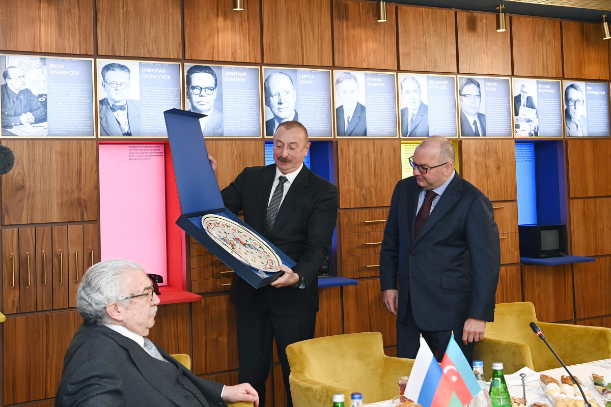 Президент Ильхам Алиев встретился в ТАСС с руководителями ведущих российских СМИ-ОБНОВЛЕНО-ФОТО 