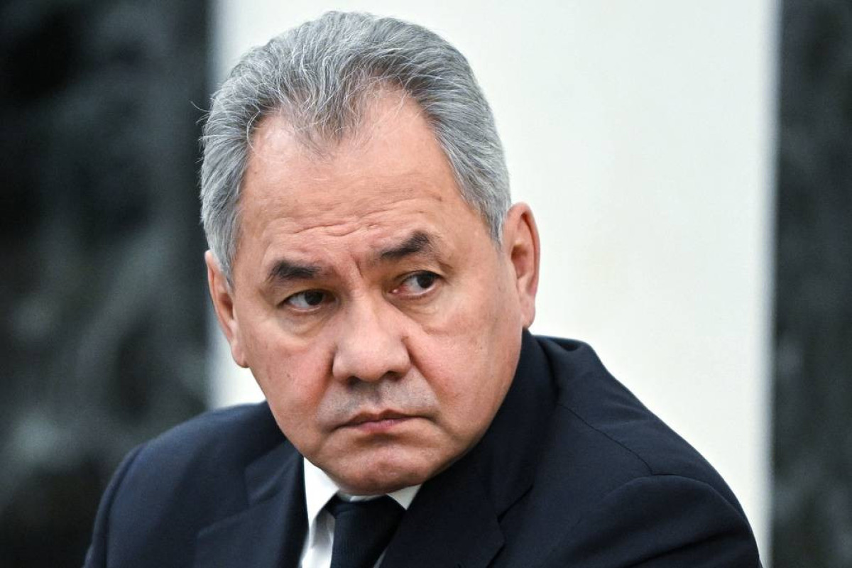 Rusiyanın müdafiə nazirinə sanksiya tətbiq edilib