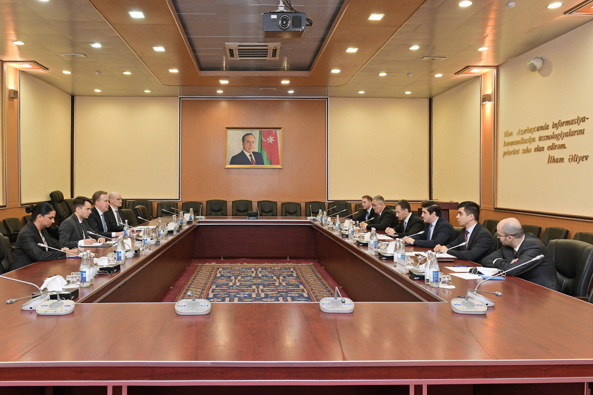 Nazir Rəşad Nəbiyev WEF-in prezidenti ilə görüşüb - FOTO 