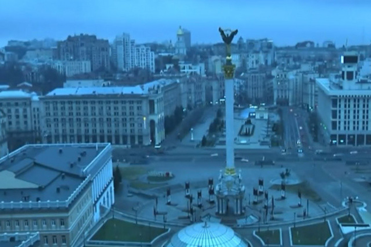 Civil defense sirens being sounded in Kiev