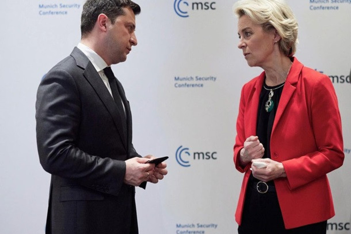 Vladimir Zelenski, Ursula von der Leyen