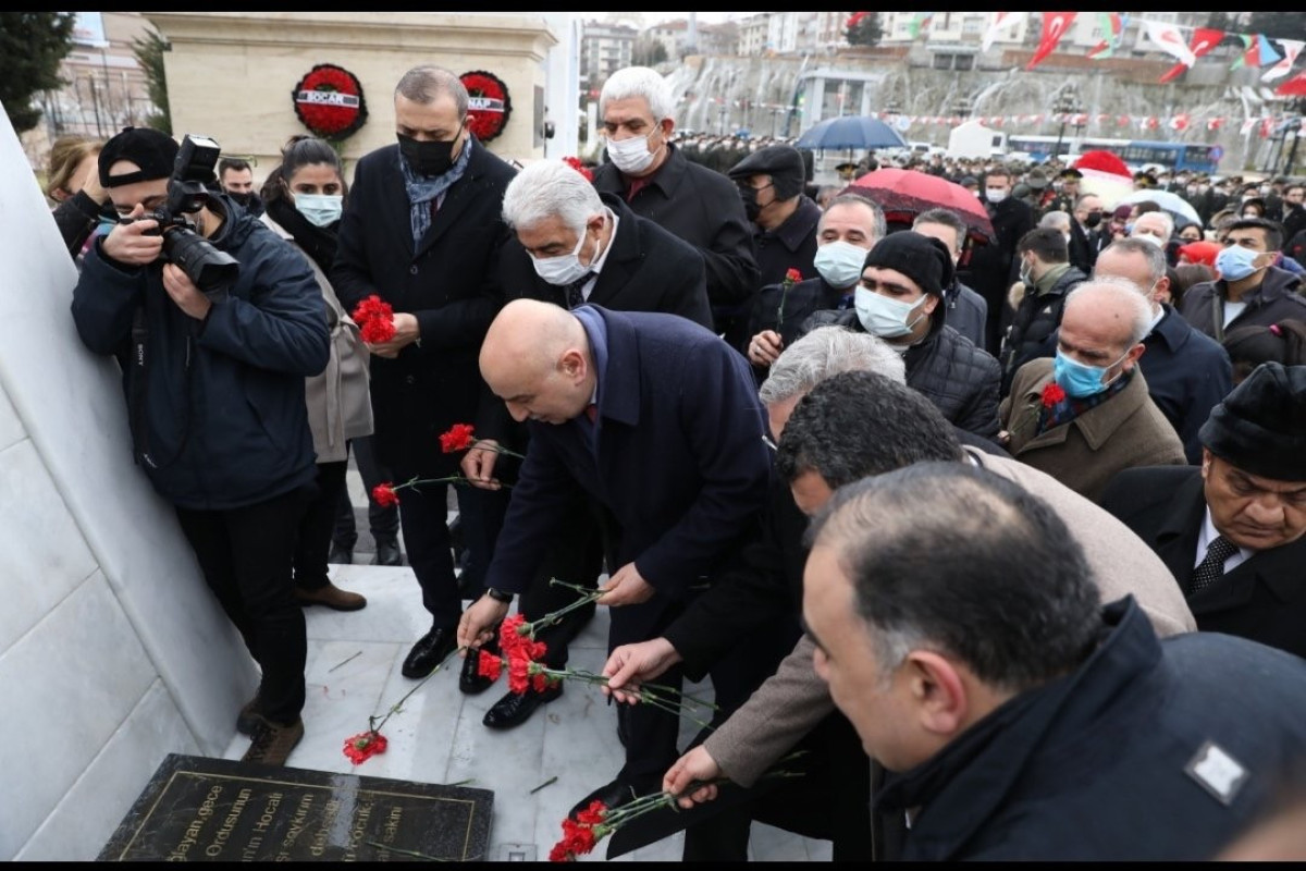 Ankarada Xocalı soyqırımı abidəsi ucaldılıb 