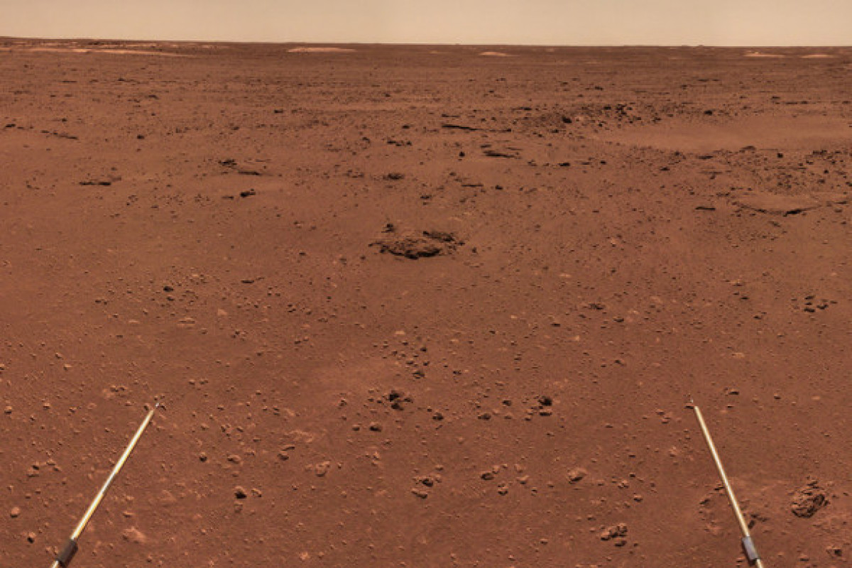 Çin Marsın yeni görüntülərini nümayiş etdirib - FOTO 