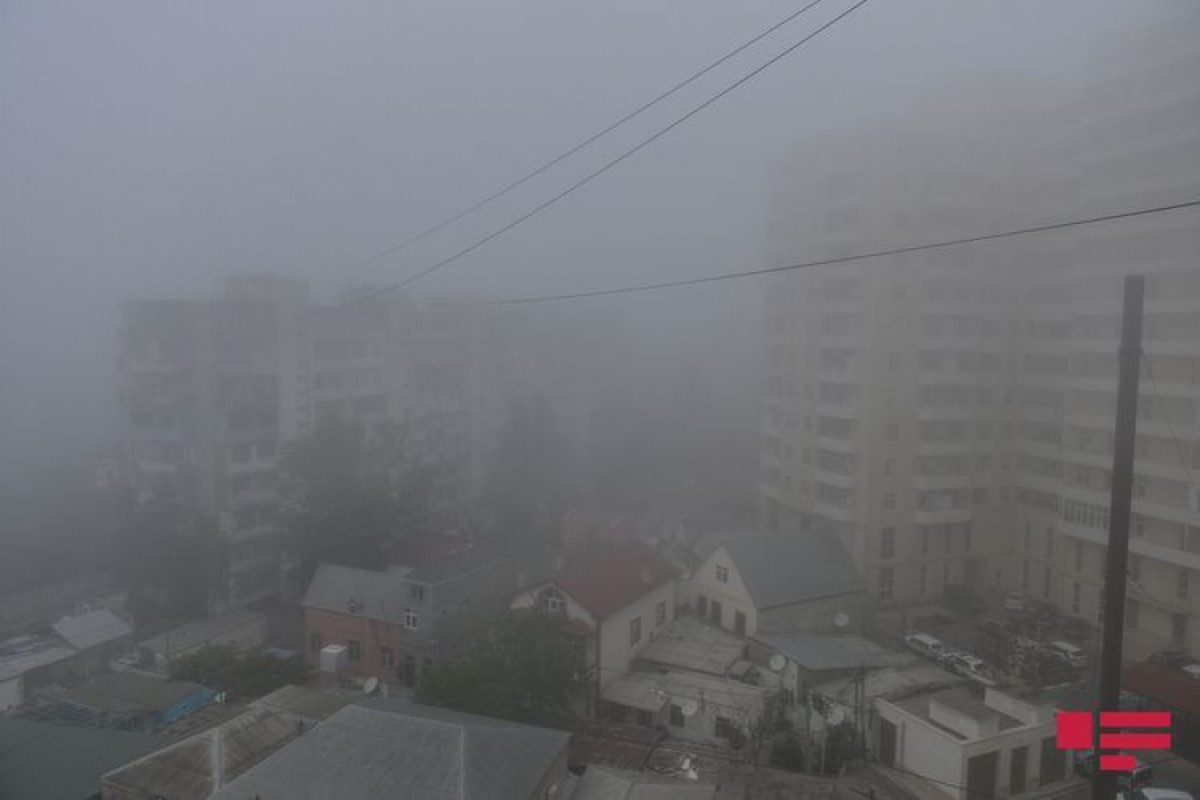 ETSN: Yanvarın 2-də gecə və səhər saatlarında dumanlı hava şəraiti davam edəcək