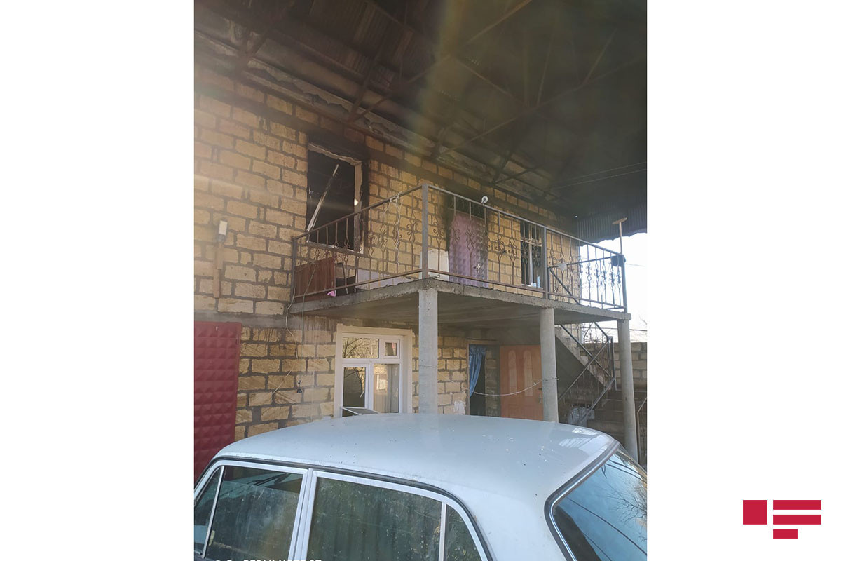 Beyləqanda ev yanıb, yanğın yerində azyaşlının meyiti aşkarlanıb - FOTO  - YENİLƏNİB  - VİDEO 