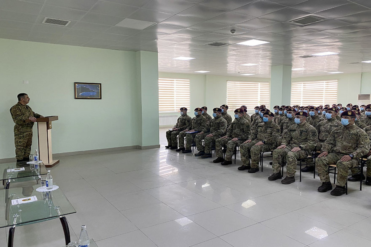 Azerbaijan's Minister of Defense visited military unit of Special Forces