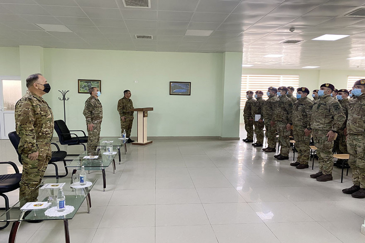 Azerbaijan's Minister of Defense visited military unit of Special Forces