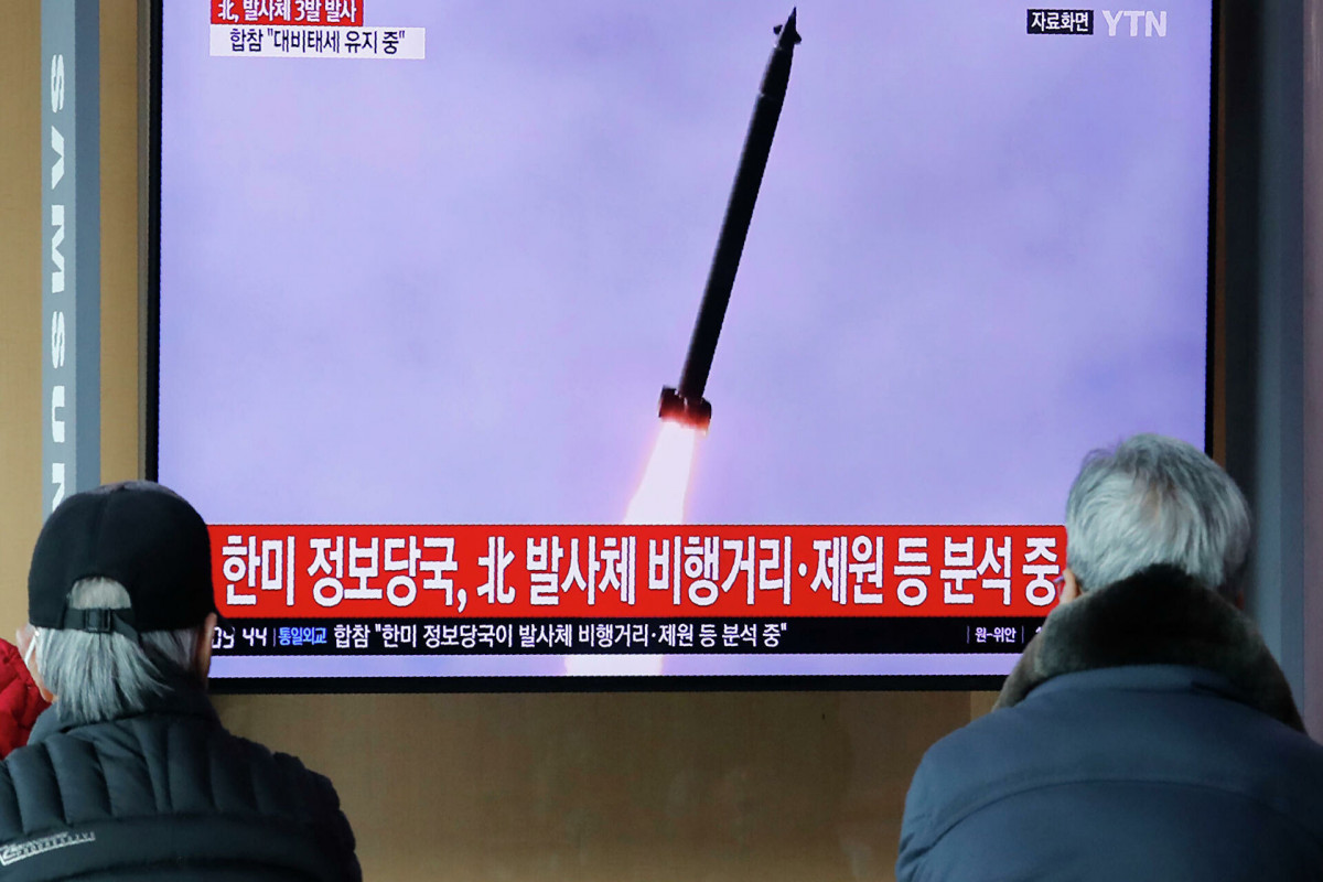 В Японии считают, что КНДР испытала баллистическую ракету нового типа