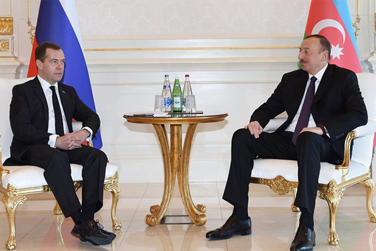 Dmitri Medvedev, İlham Əliyev