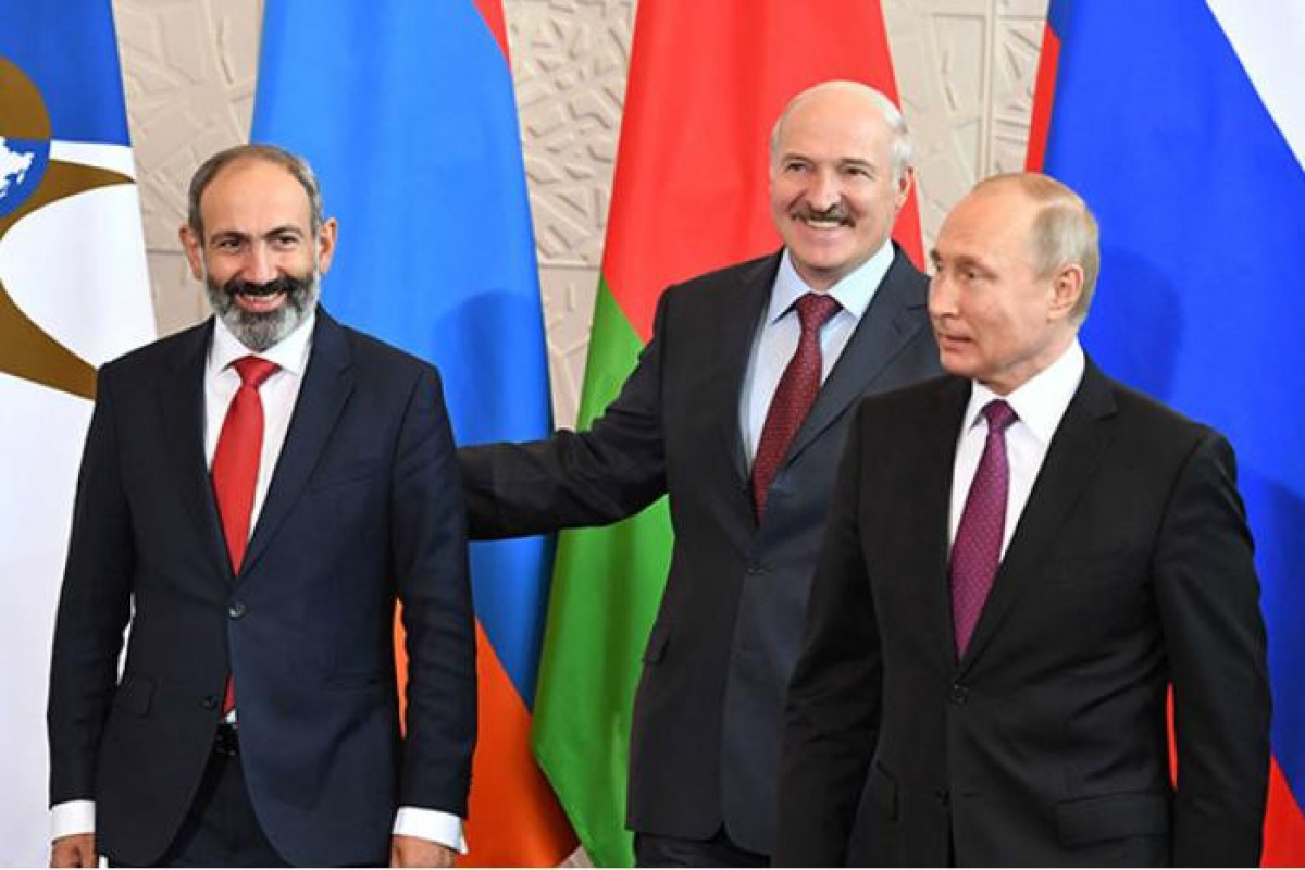 Nikol Paşinyan, Aleksandr Lukaşenko, Vladimir Putin