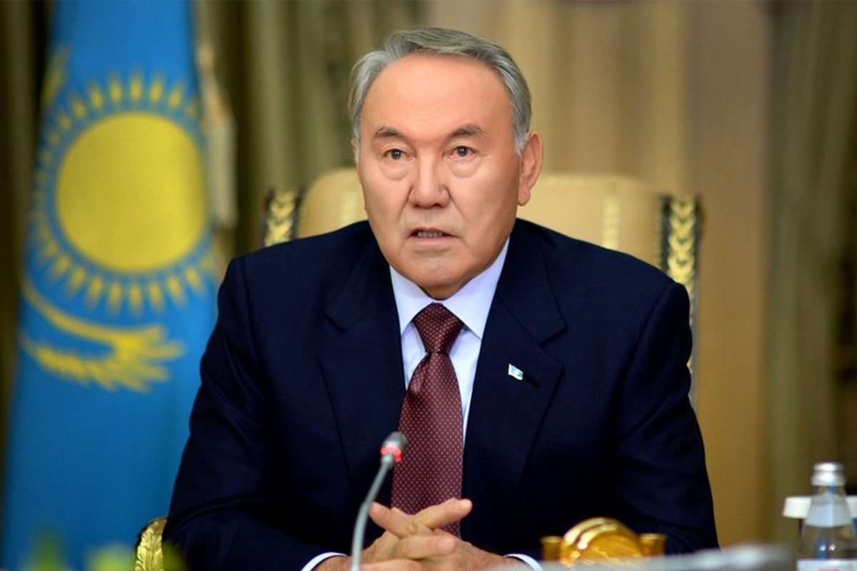 Nursultan Nazarbayev, first president of Kazakhstan