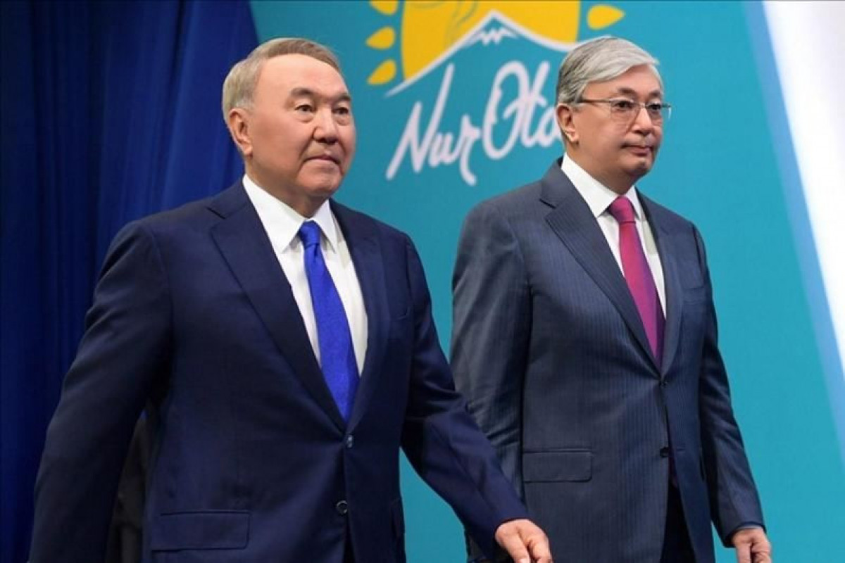 Nursultan Nazarbayev və Kasım-Jomart Tokayev