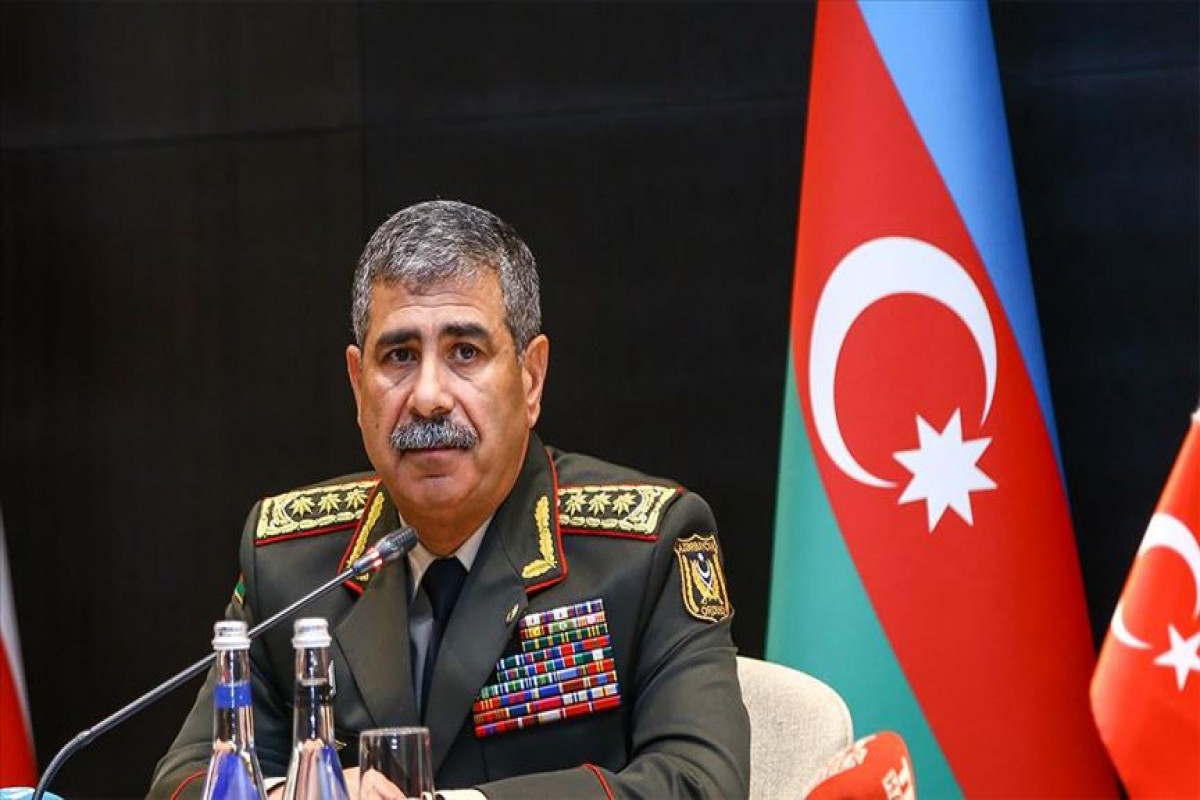 Colonel-General Zakir Hasanov, the Minister of Defense of the Republic of Azerbaijan