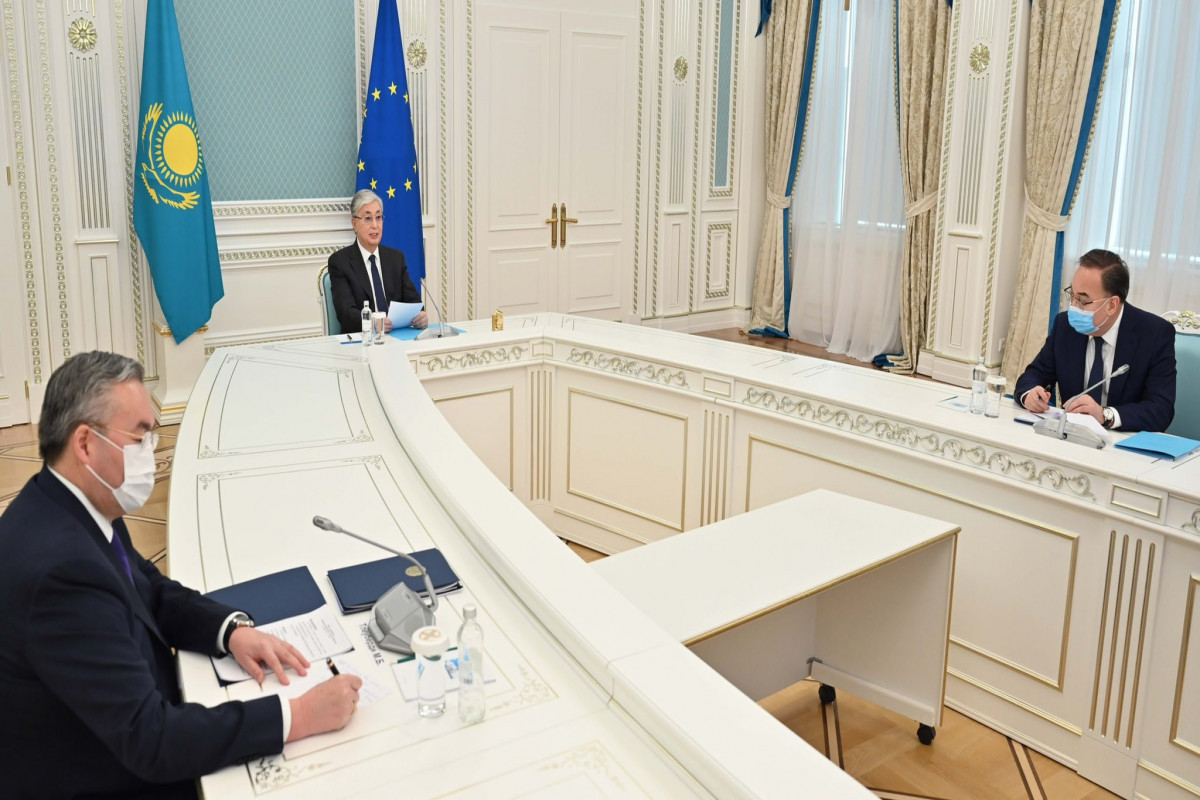 Tokayev informs President of European Council on situation in Kazakhstan