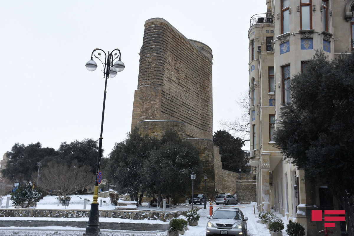 Snow to fall in Baku