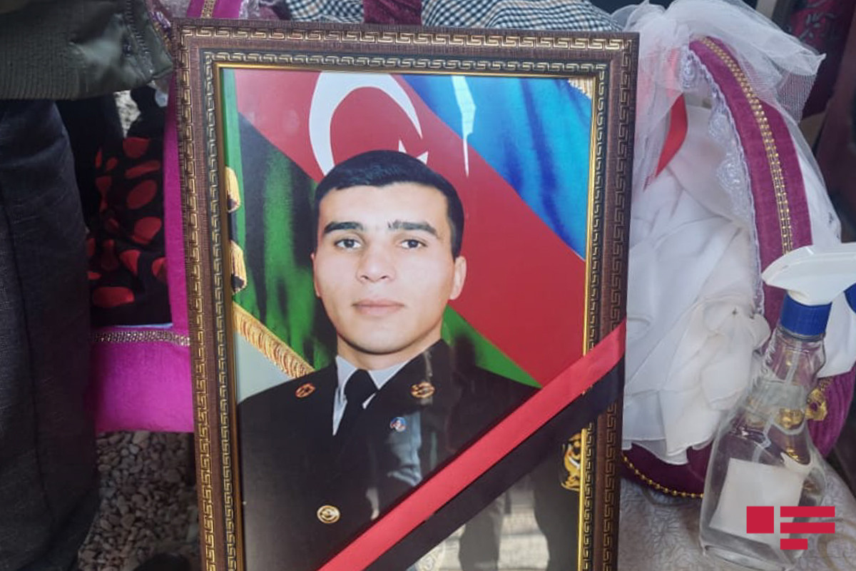 Farewell ceremony for serviceman, martyred as a result of Armenian provocation, being held