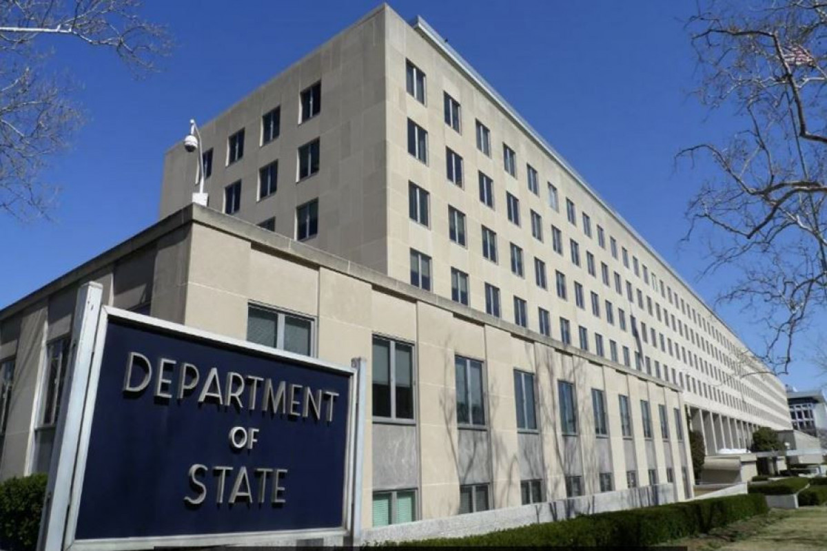 The US State Department has called for a reduction in tensions on the Azerbaijani-Armenian border