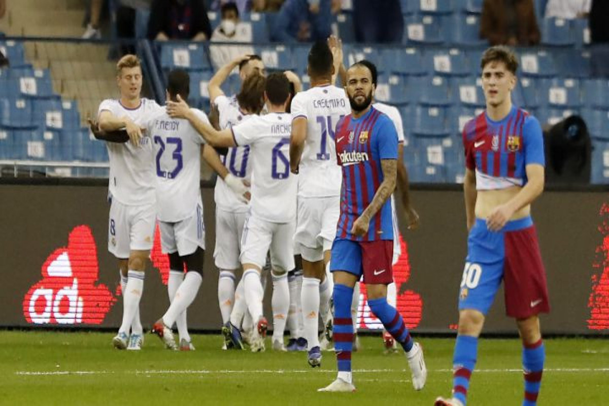 «Реал» обыграл «Барселону» в Суперкубке Испании