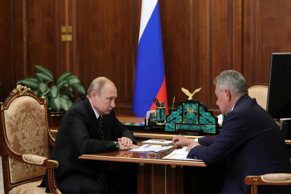 Vladimir Putin, Sergey Şoyqu