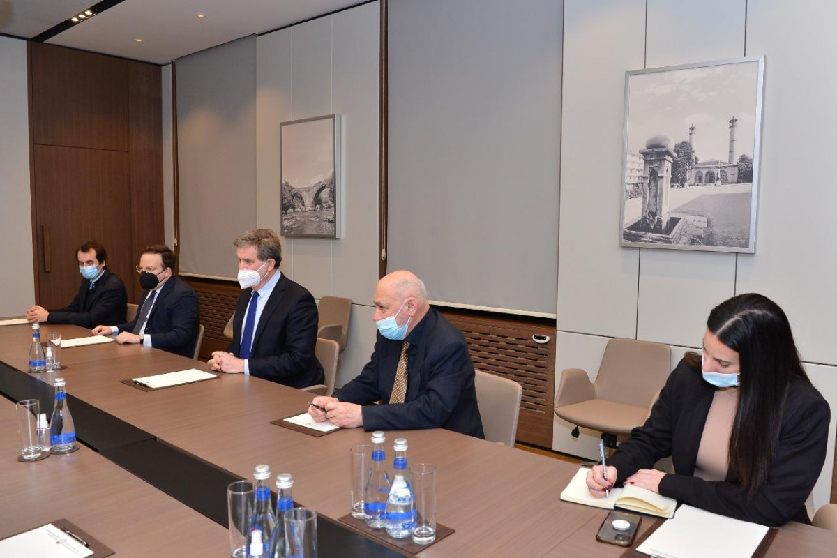 Azerbaijan's Minister of Foreign Affairs Jeyhun Bayramov has received a delegation led by David Harris, executive director (CEO) of the American Jewish Committee (AJC)