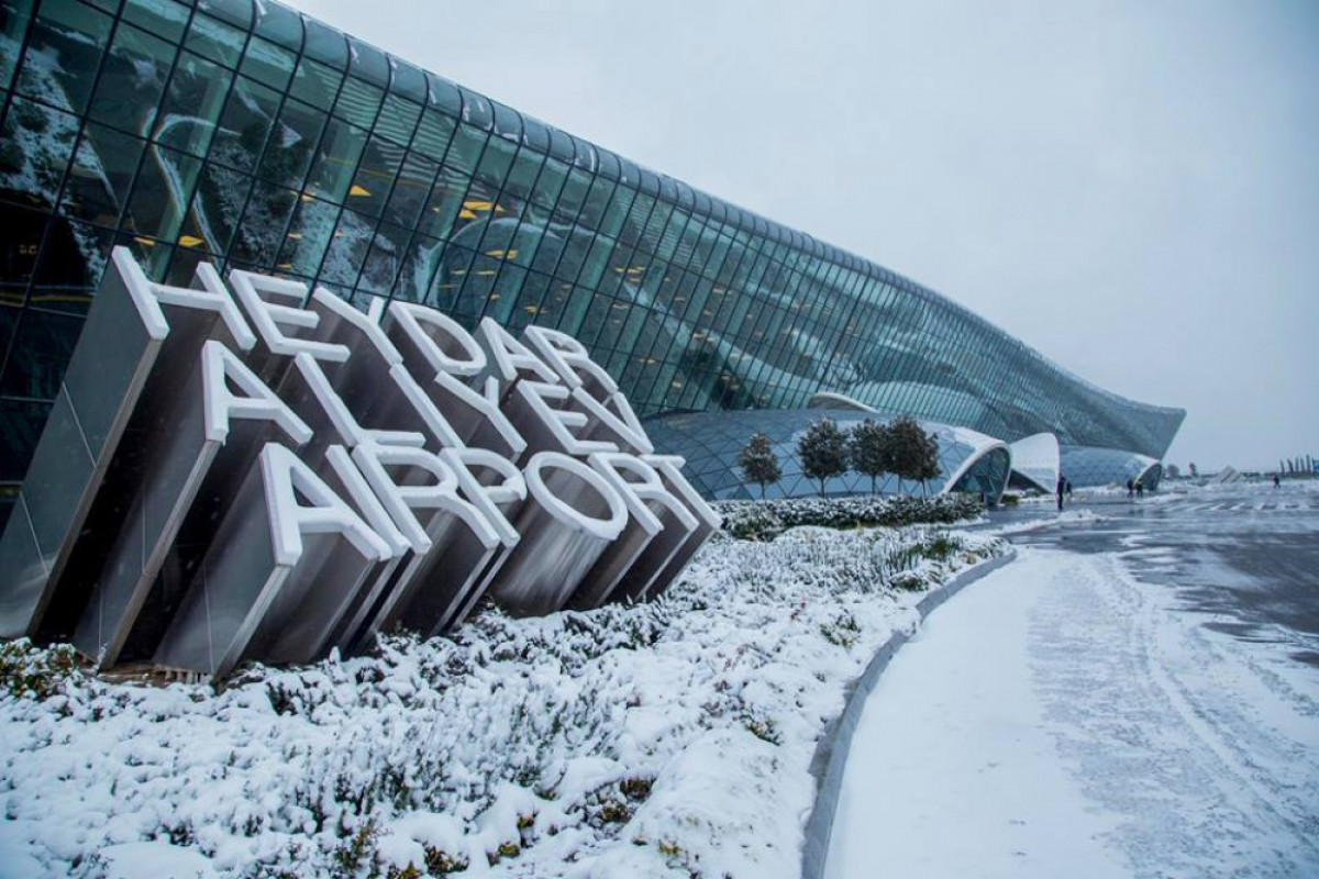 Weather condition not affected work of Heydar Aliyev Airport