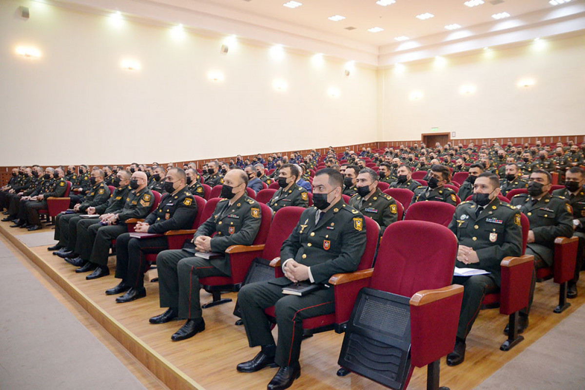 Azerbaijan Army conducted training-methodological sessions with the staff of Personnel Bodies