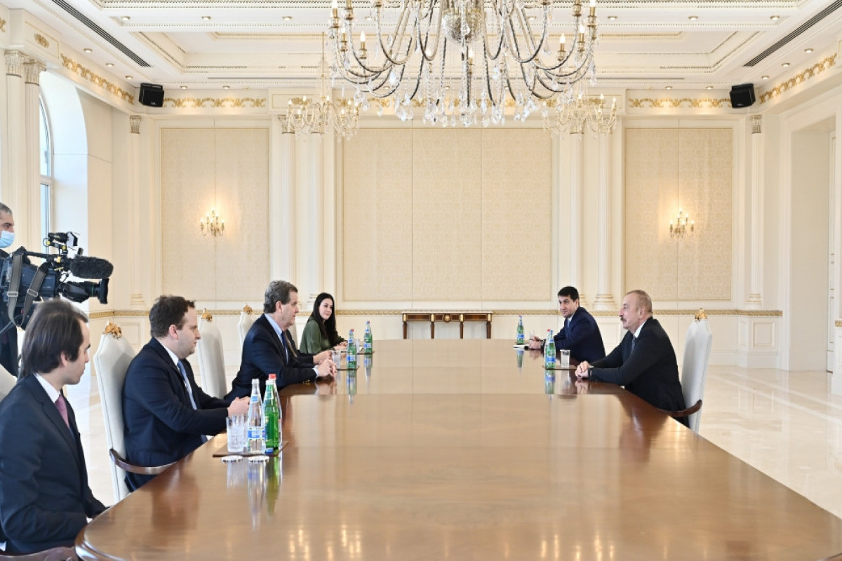 President Ilham Aliyev received delegation led by Chief Executive Officer of American Jewish Committee-UPDATED 
