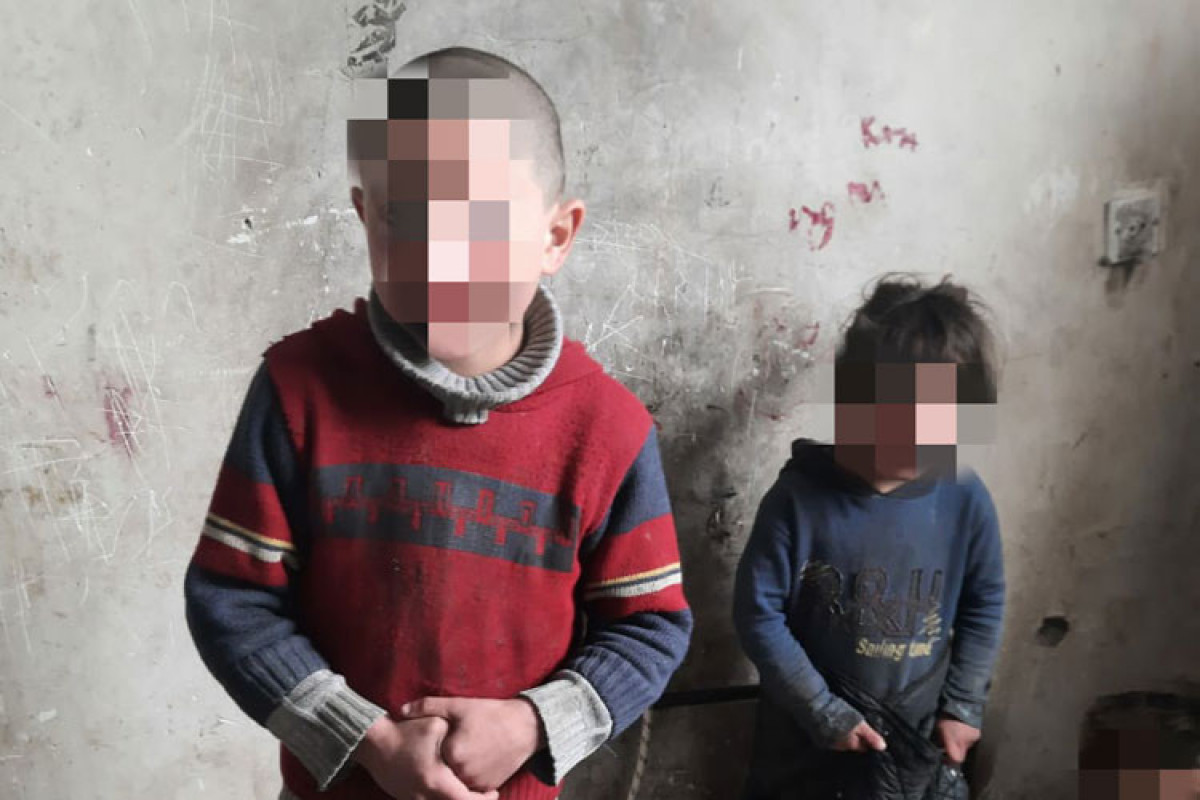 Дети, оказавшиеся в бедственном положении в Шамахы