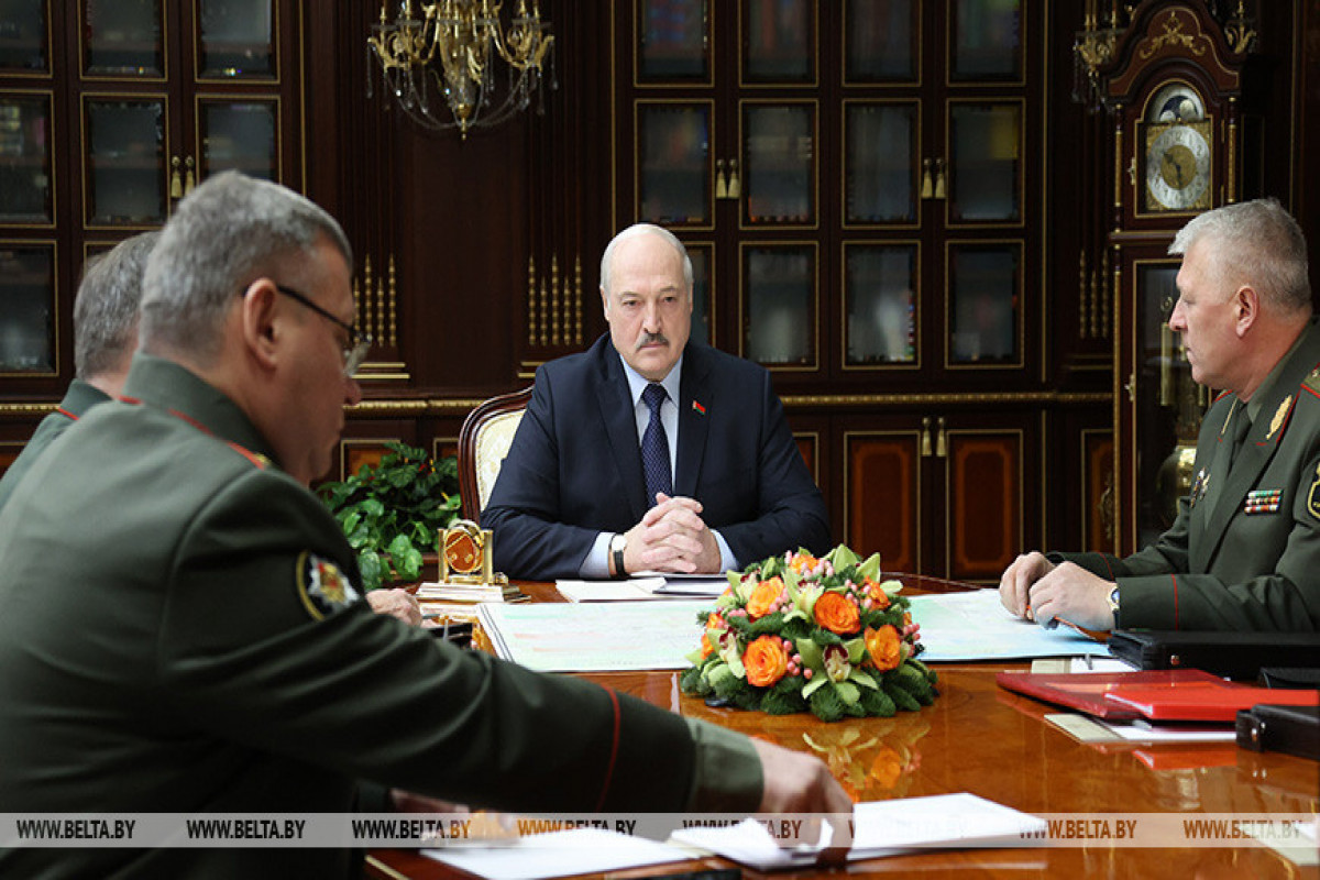 Lukashenko approves plan of Belarus-Russia joint operational exercise