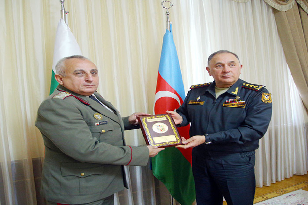 Chief of the General Staff of the Azerbaijan Army met with the Bulgarian delegation