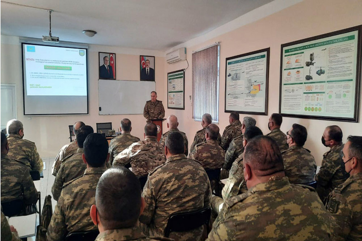 Chief of General Staff of the Azerbaijan Army watched the process of sessions at the Azerbaijan Air Force