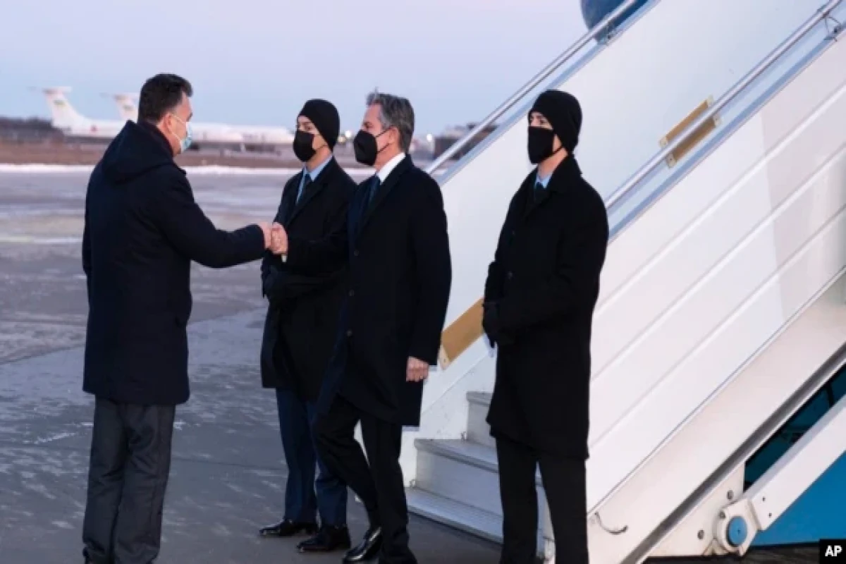 US Secretary of State arrives in Ukraine