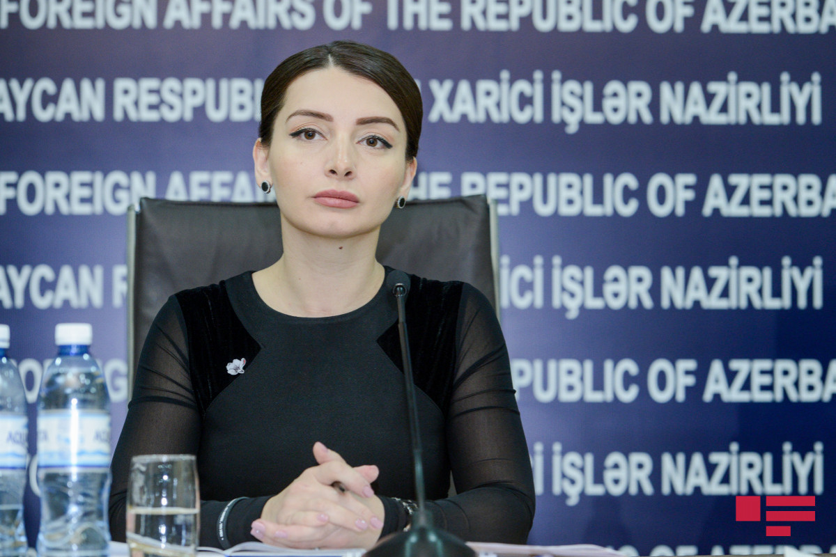 Leyla Abdullayeva, Head of Press Service of the Ministry of Foreign Affairs