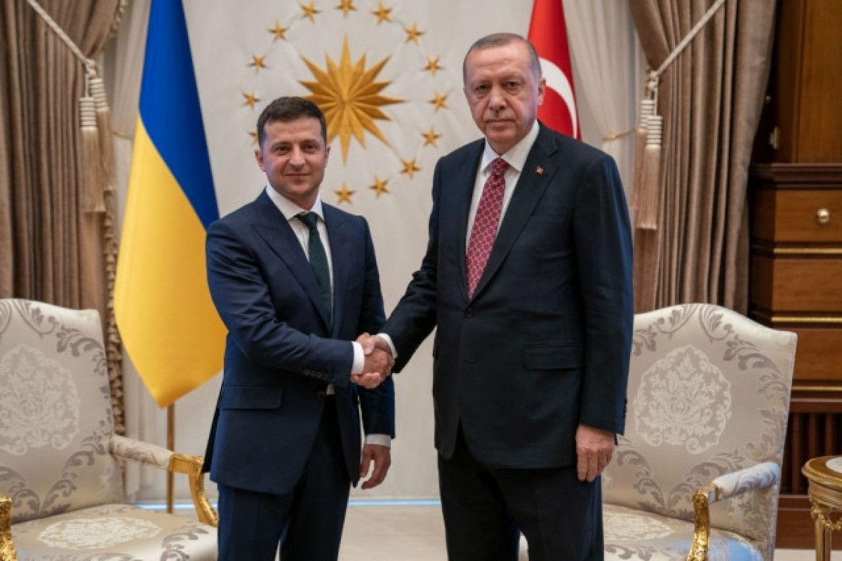 Presidents of Ukraine and Turkey