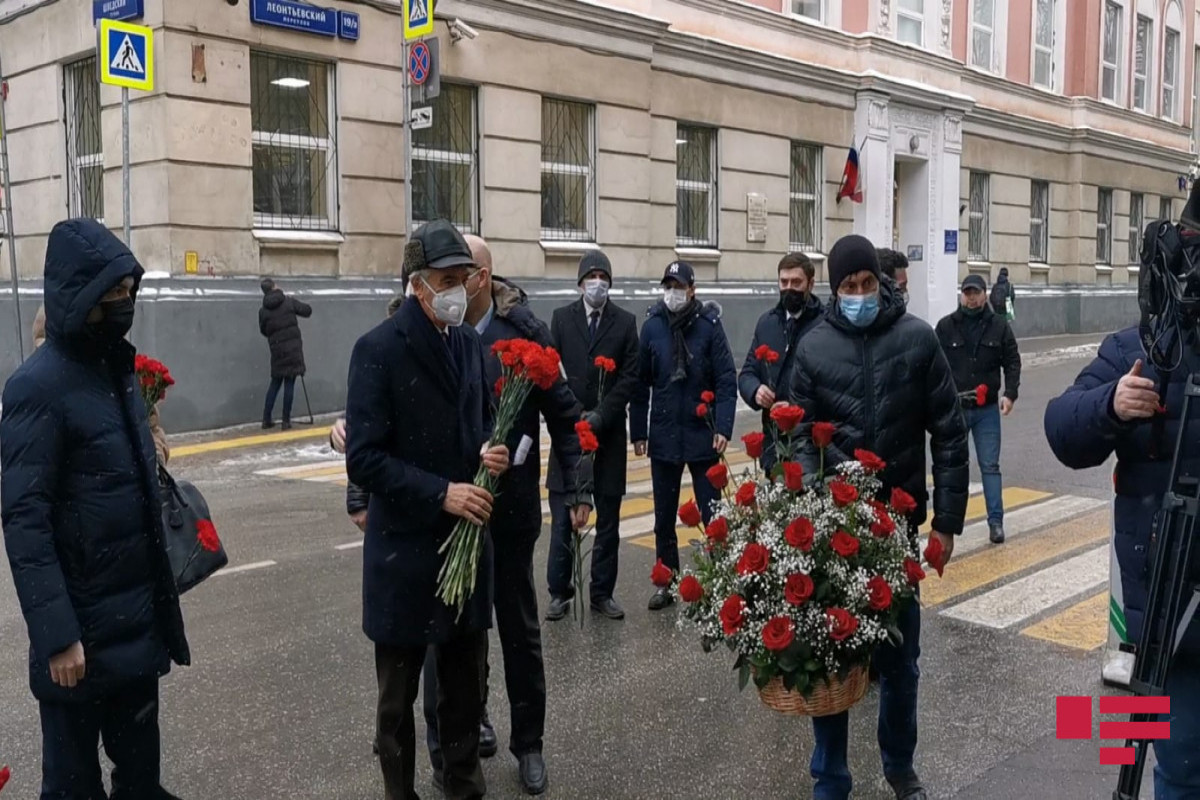​​​​​​​В посольстве Азербайджана в России почтили память шехидов 20 января