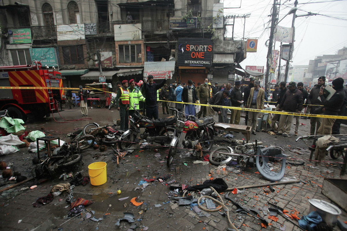 Three killed, 28 injured in terrorist attack in crowded market in Lahore, Pakistan