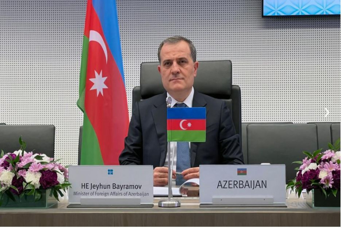 Azerbaijani Foreign Minister Jeyhun Bayramov
