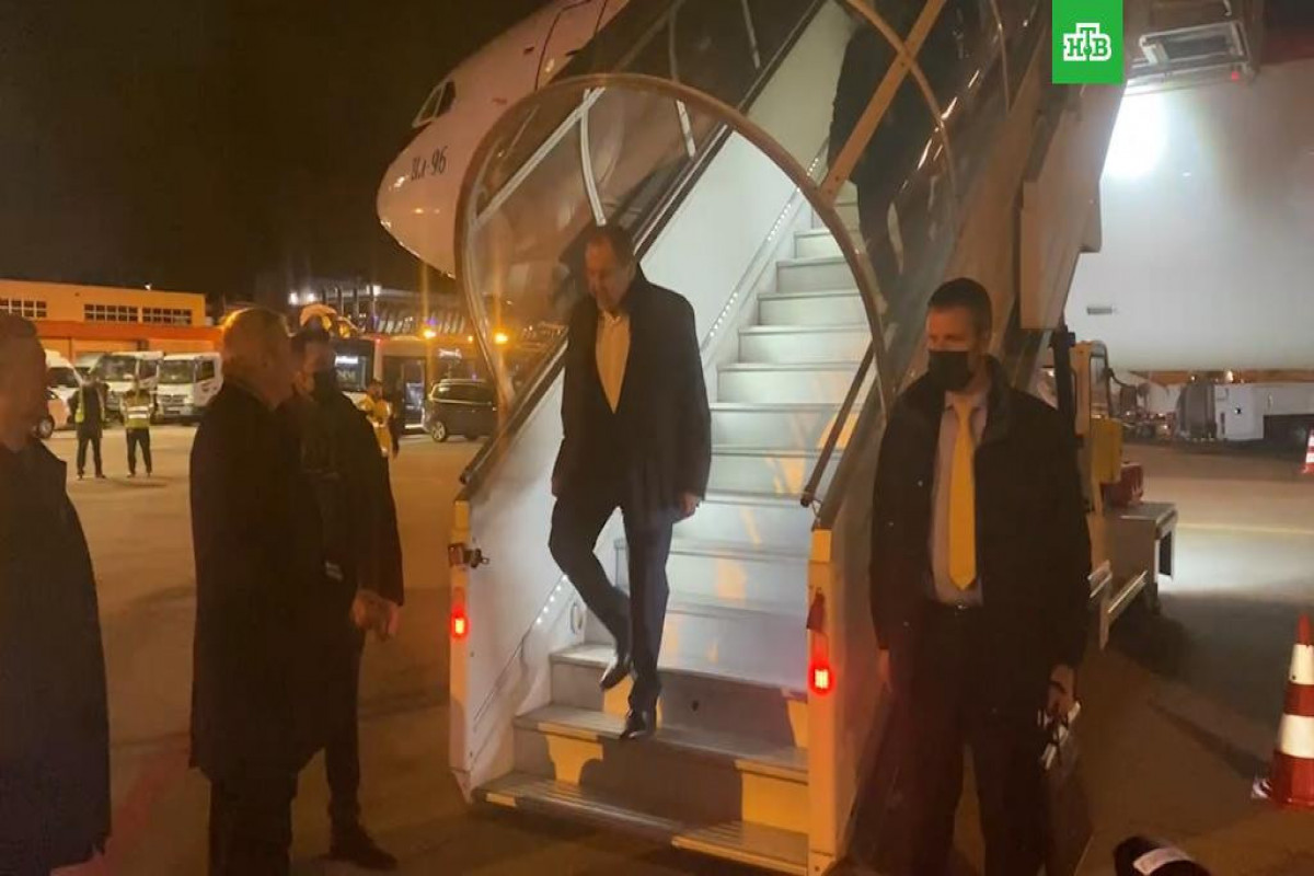 Глава МИД РФ Сергей Лавров прибыл в Женеву