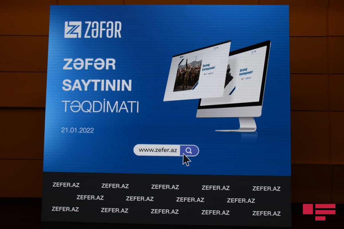 Презентация сайта Zefer.az